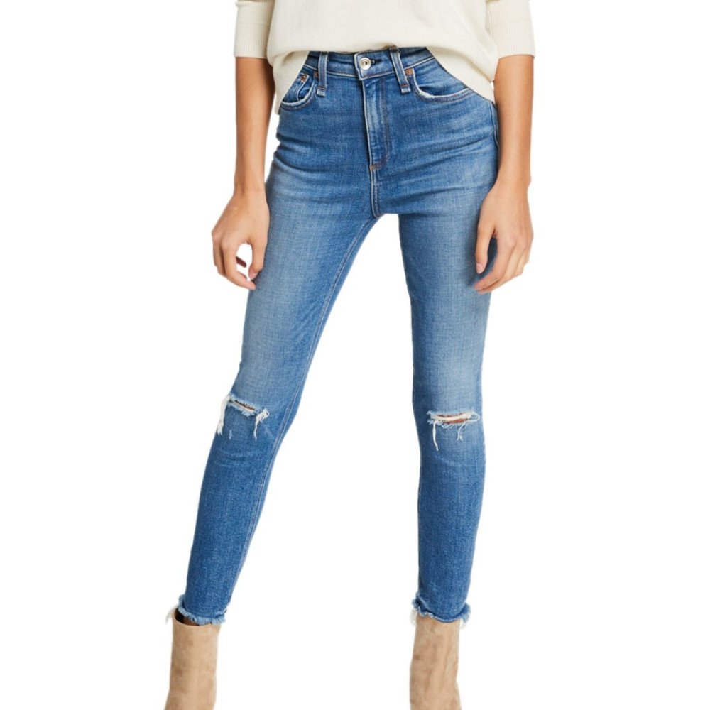 Rag & Bone Nina Skinny High Rise in Colville